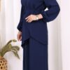 asymmetric cut tunic & trousers two piece set asymmetric cut tunic & trousers two piece set