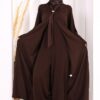 luxury brooch detail abaya & jumpsuit set