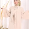 luxury brooch detail abaya & jumpsuit set